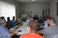 EEL-USP: Reunião na Sala do Diretor sobre modernização da rede elétrica do Campus